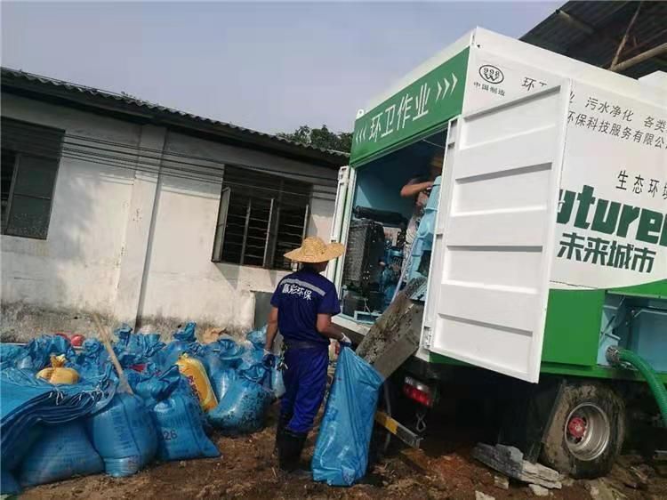 额济纳工业污泥压干处理